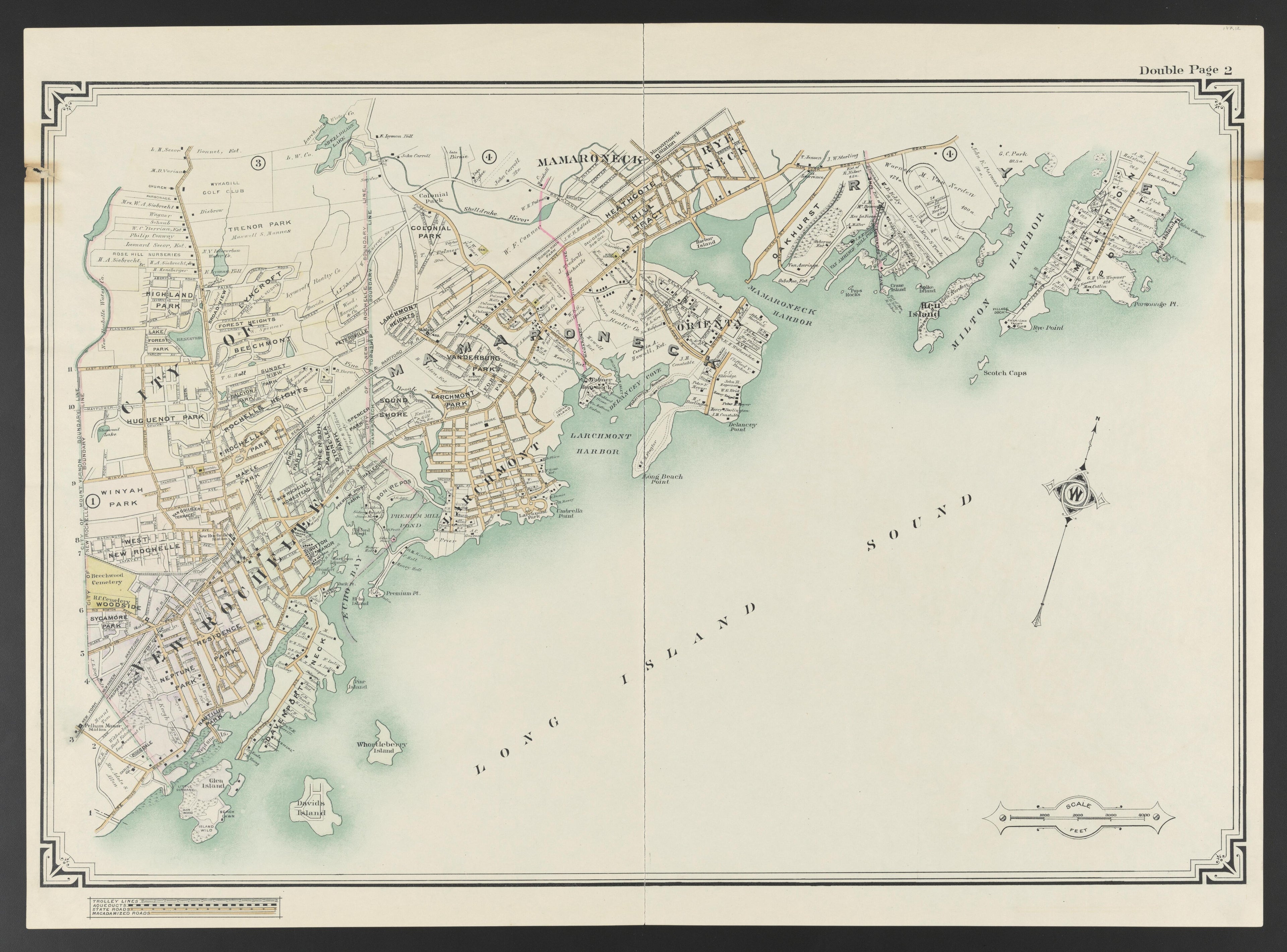 This old map of Connecticut, New York, , Westchester County was created by Hyde, E. Belcher in 1908