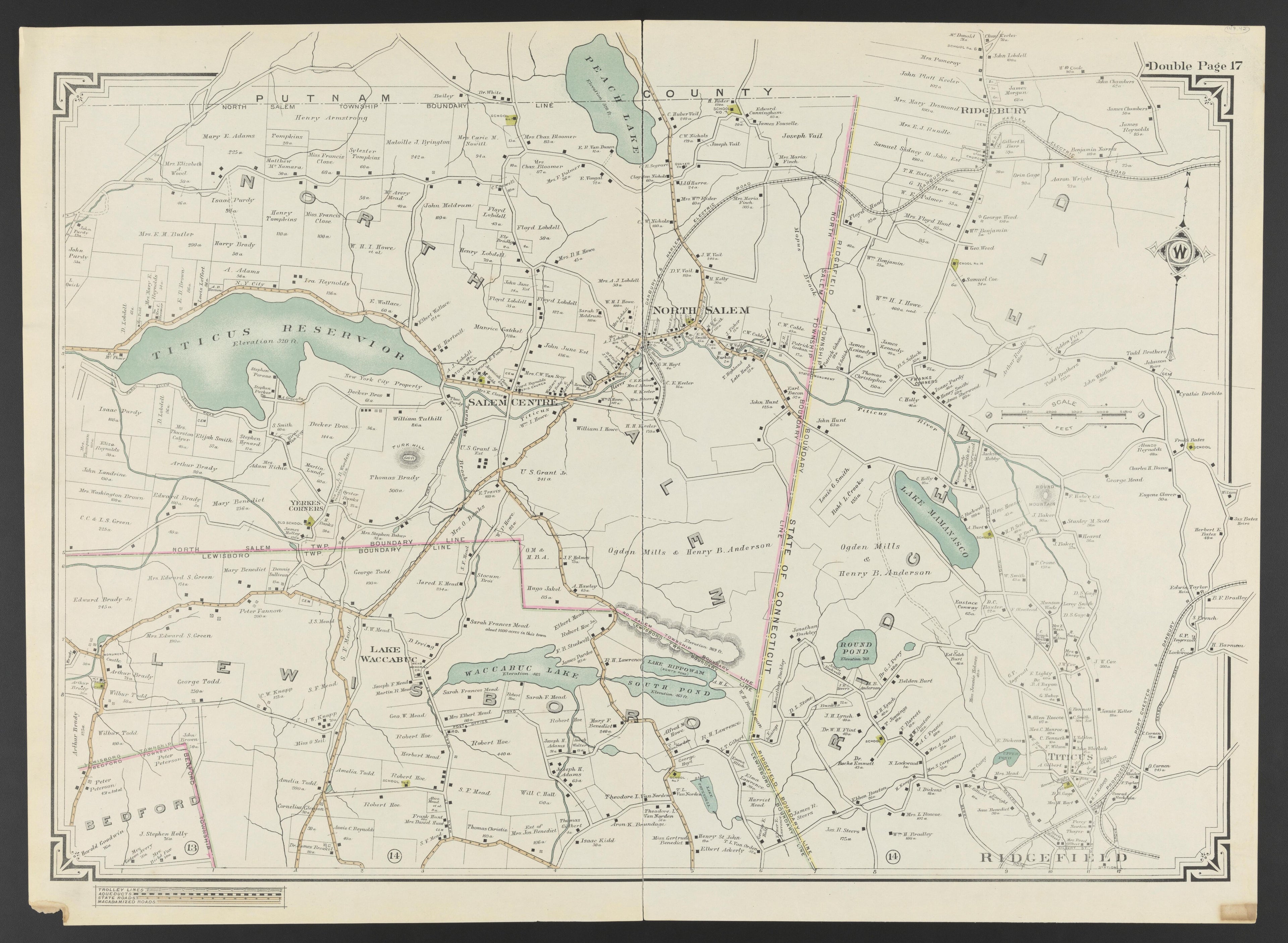 This old map of Connecticut, New York, , Westchester County was created by Hyde, E. Belcher in 1908