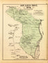Aquasco Dist. No. 8 from Atlas of Fifteen Miles Around Washington, Including the County of Montgomery, Maryland 1879 by Relic Map Company