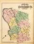 Montgomery County from Atlas of Fifteen Miles Around Washington, Including the County of Montgomery, Maryland 1879 by Relic Map Company