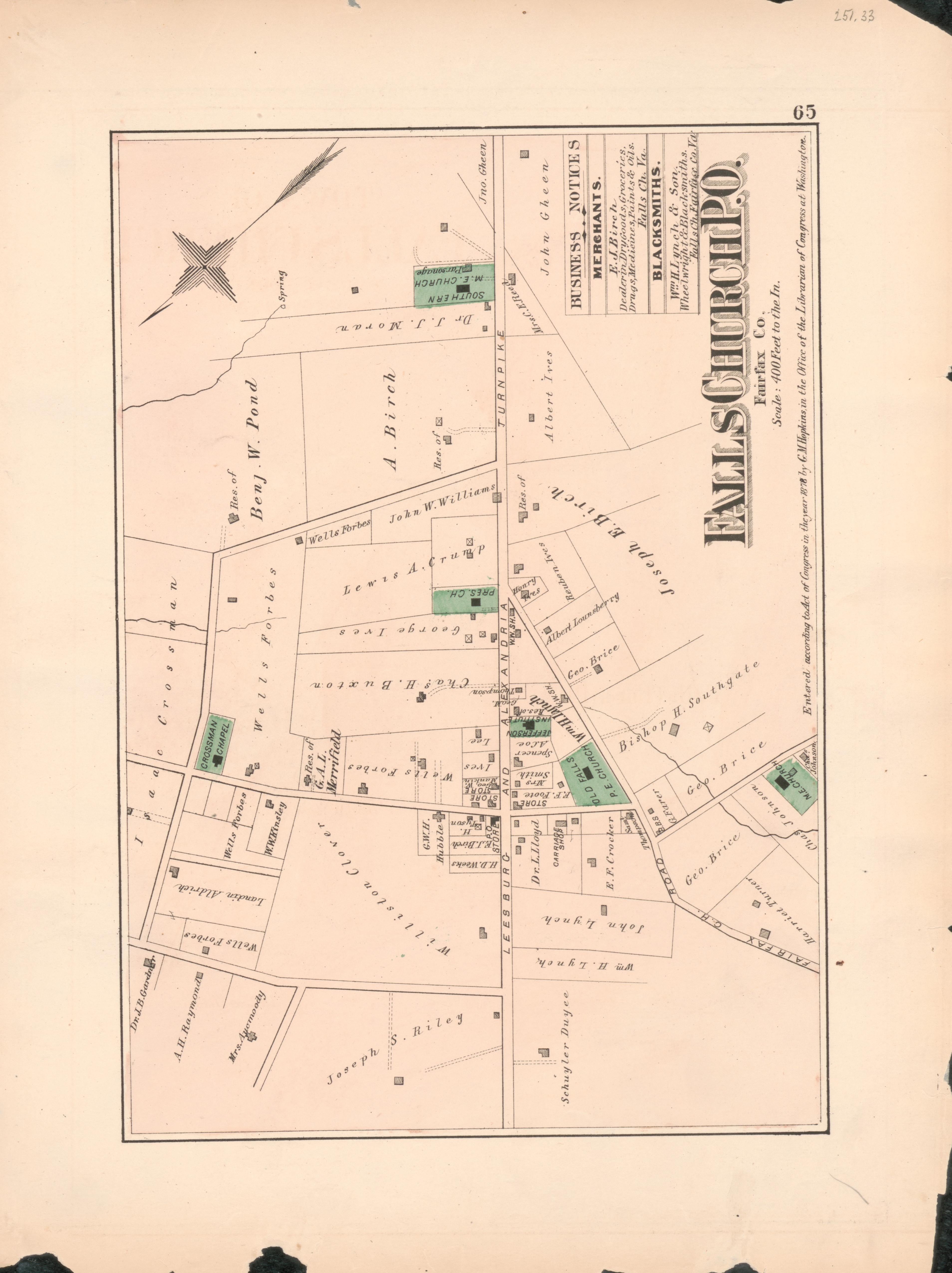 This old map of District of Columbia, Fairfax County, Maryland, Prince Georges County, , Virginia, Washington, Washington Metropolitan Area was created by Hopkins, Griffith Morgan in 1878