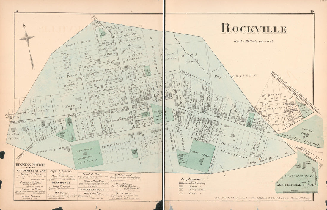 This old map of District of Columbia, Fairfax County, Maryland, Prince Georges County, , Virginia, Washington, Washington Metropolitan Area was created by Hopkins, Griffith Morgan in 1878