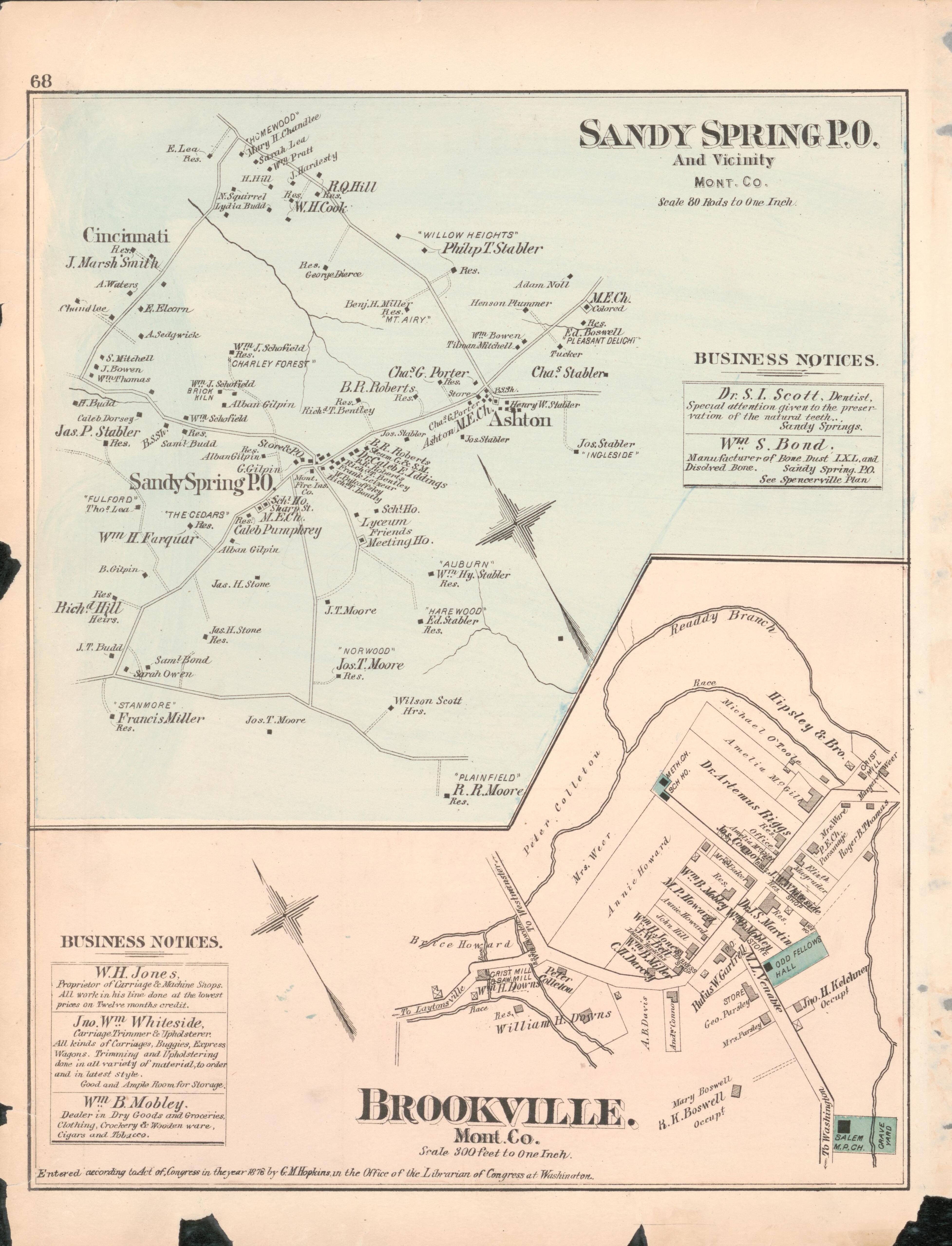 This old map of District of Columbia, Fairfax County, Maryland, Prince Georges County, , Virginia, Washington, Washington Metropolitan Area was created by Hopkins, Griffith Morgan in 1878