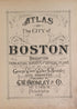 Title Sheet from Atlas of the City of Boston, Brighton : from Actual Surveys and Official Plans 1925 by Relic Map Company