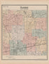 Image 23 of General Official Atlas of Wayne County, Michigan : Containing General Maps of Wayne County and City of Detroit, General Township Maps ... from General Official Atlas of Wayne County, Michigan : Containing General Maps of Wayne County and C... by Relic Map Company