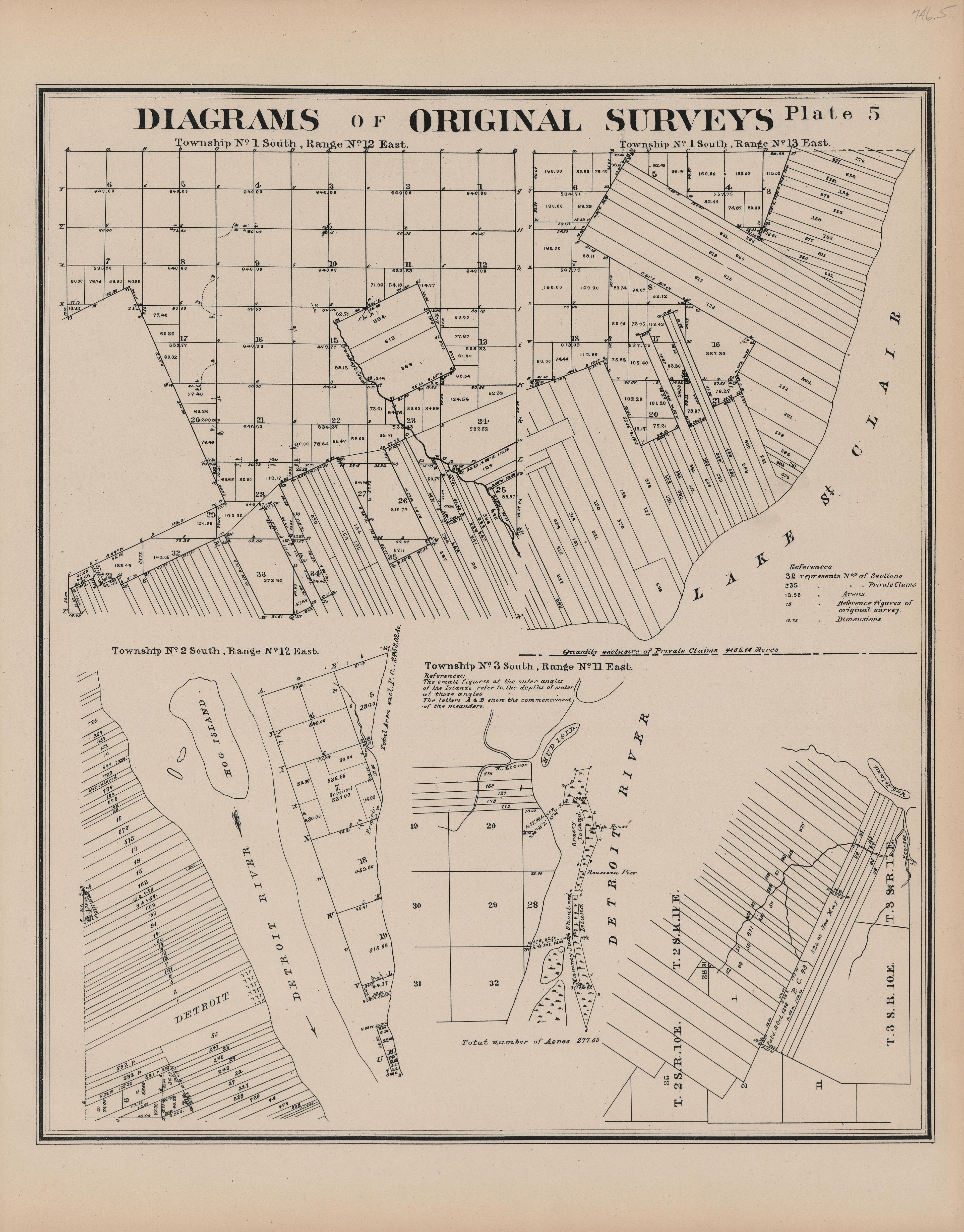 Image 7 of General Official Atlas of Wayne County, Michigan : Containing General Maps of Wayne County and City of Detroit, General Township Maps ... from General Official Atlas of Wayne County, Michigan : Containing General Maps of Wayne County and Ci... by Relic Map Company