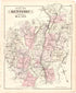 Map of Kennebec County Maine from Colby&