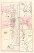 City of Bath; Winthrop Village; Richmond Village; Dexter Village from Colby&