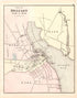 City of Belfast Waldo County Maine from Colby&