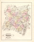 Map of Waldo County Maine from Colby&