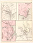 Camden; Wiscasset; Thomaston Village; Newcastle Village; Damariscotta Village from Colby&