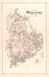 Map of Washington County Maine from Colby&