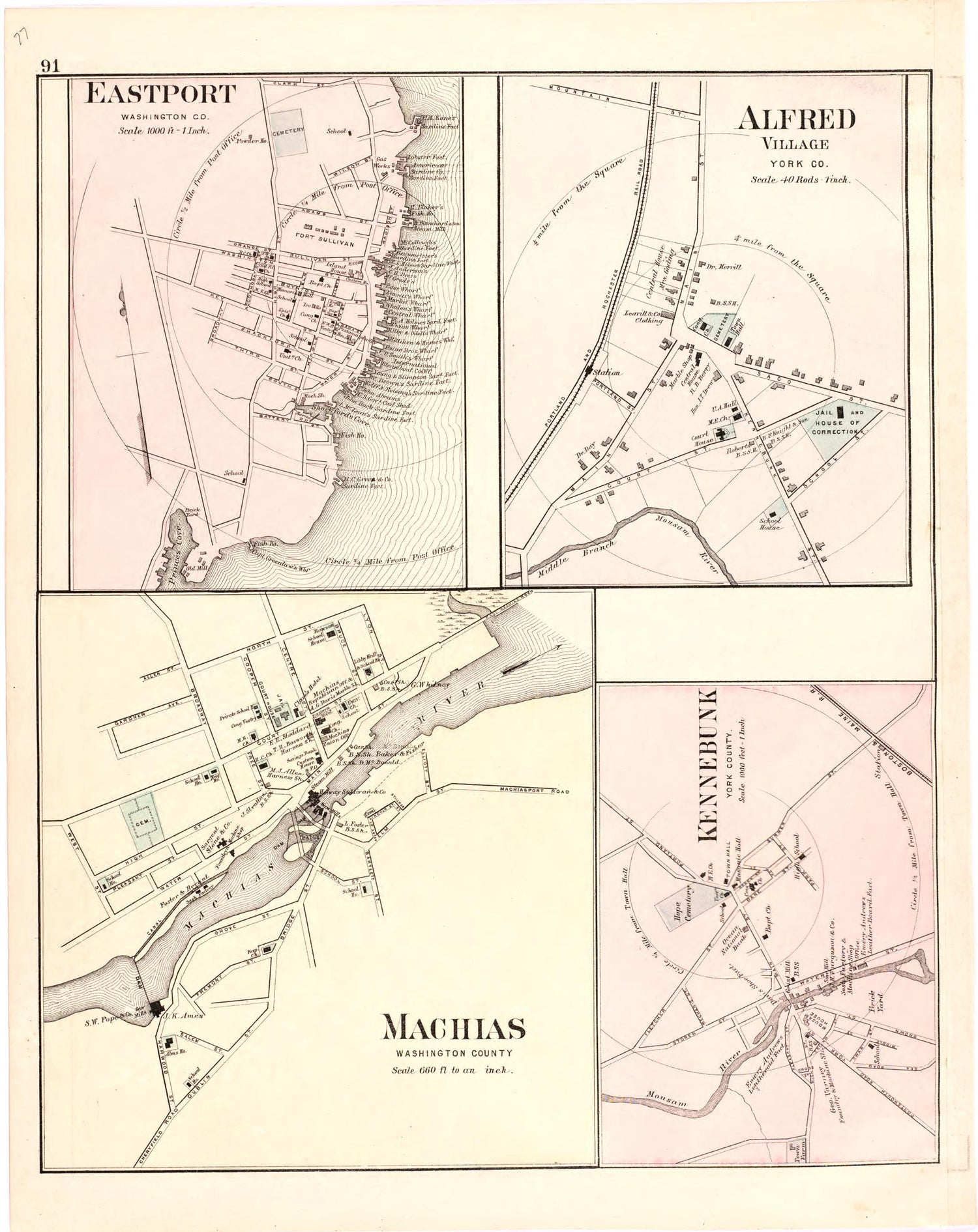 This old map of Maine,  was created by Bourquin, F. (Frederick)|Bracher, Wm. (William)|Colby &amp; Stuart|George N. Colby &amp; Co in 1887