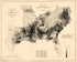 Map Showing the Distribution of the Slave Population of the Southern States of the United States. Compiled from the Census of 1860 1861 by Relic Map Company