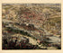 Siege of Vienna from a Collection of Plans of Fortifications and Battles, 1684-1709 by Relic Map Company