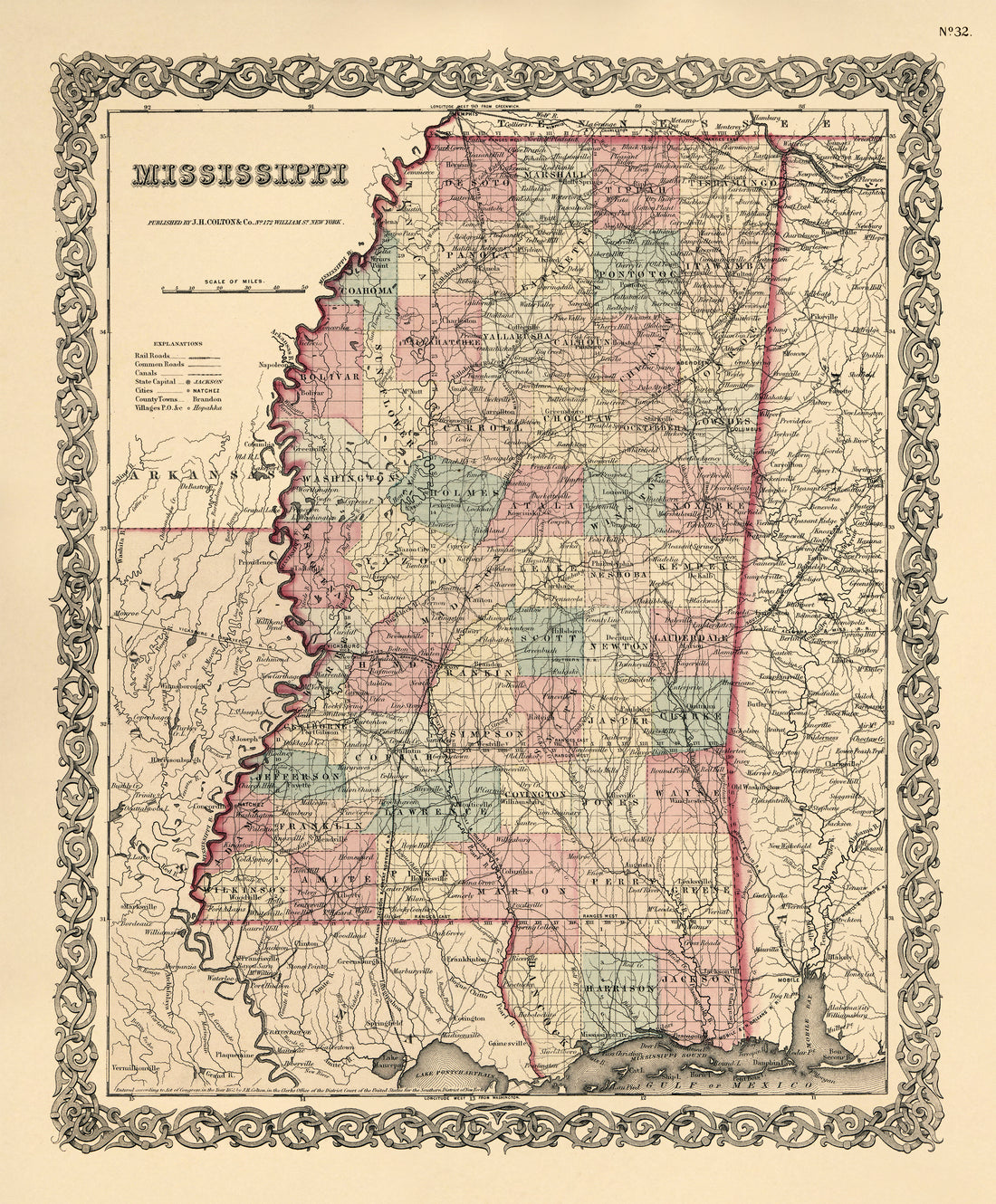 Mississippi 1855