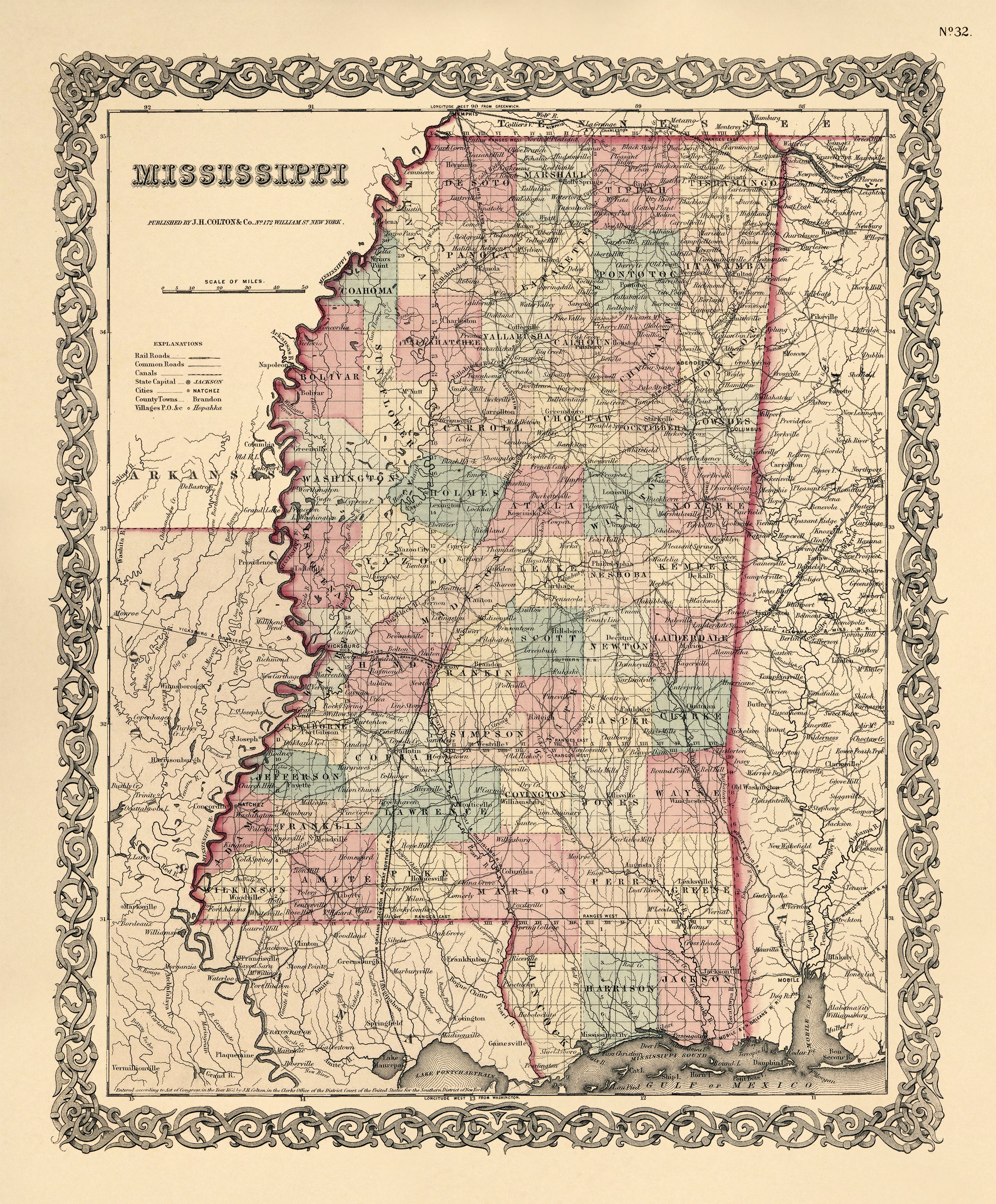 Mississippi 1855
