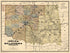 Map of the Indian and Oklahoma Territories, 1894; Compiled from the Official Records of the General Land Office and Other Sources by Relic Map Company