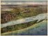 Panoramic View of West Palm Beach, North Palm Beach and Lake Worth 1915 by Relic Map Company