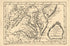 Carte De La Baye De Chesapeack Et Pays Voisins 1757 by Relic Map Company