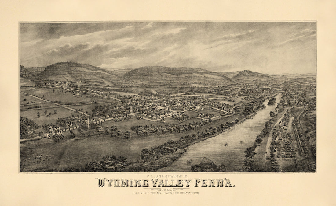 Village of Wyoming, Wyoming Valley Penn&