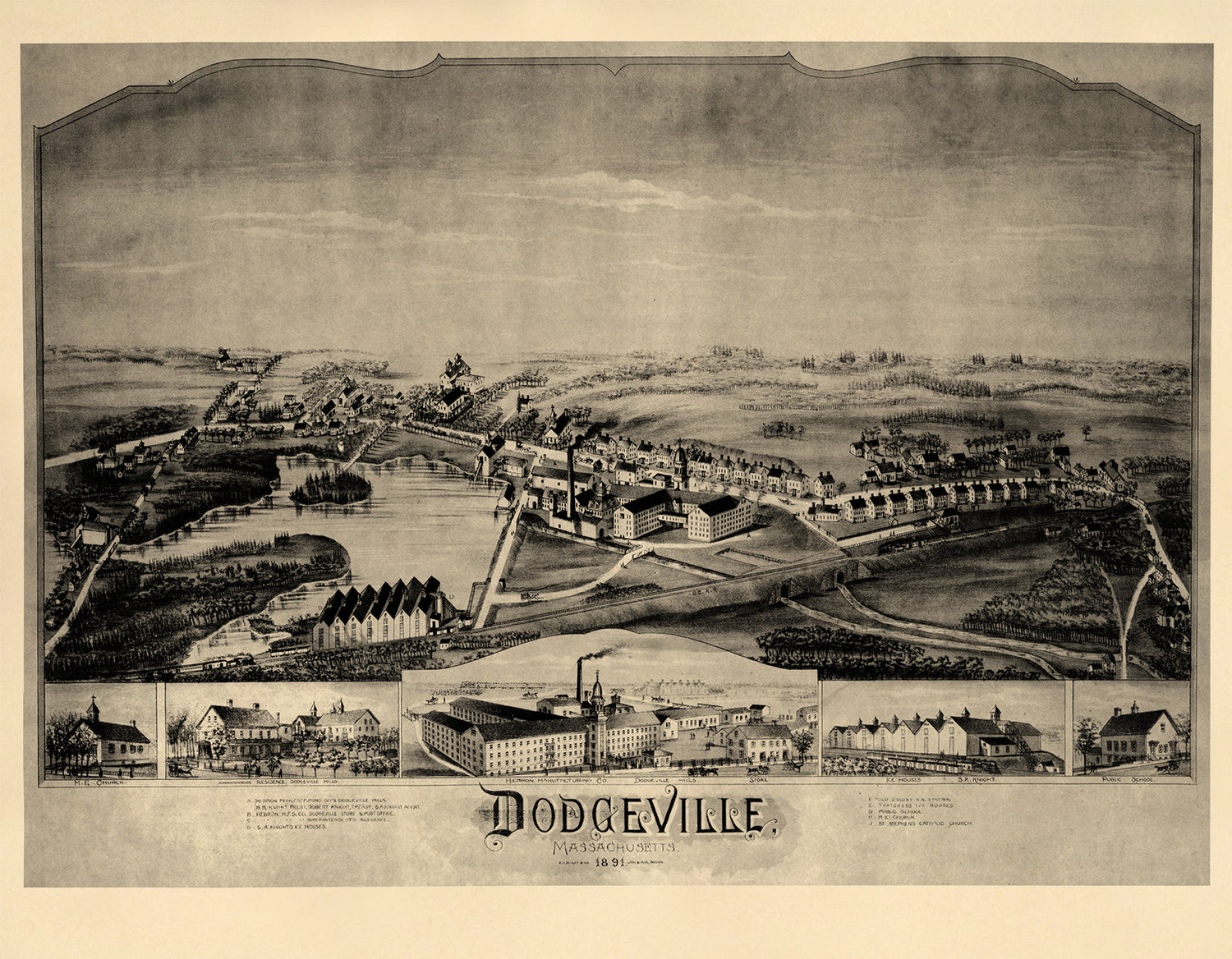 Dodgeville, Massachusetts 1891