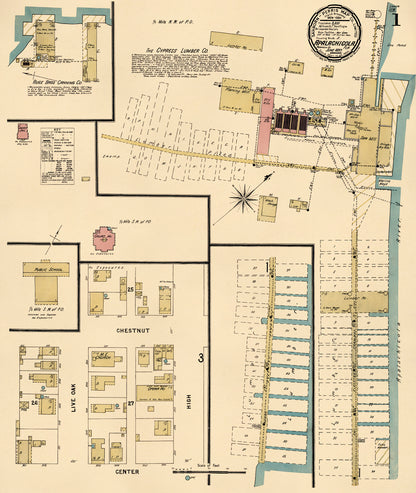 Apalachicola, Franklin County, Florida 1897 (Sheet 1 of 3)