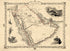 Arabia 1850 by Relic Map Company