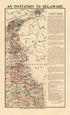 An Invitation to Delaware 1903 by Relic Map Company