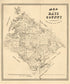 Map of Hays County, Texas 1880 by Relic Map Company