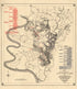 Map of the Battlefield of Antietam. No. 1. This Map Shows the Position of the Union and Confederate Forces On the Morning of Sept. 17th, 1862, Prior to the Battle of Antietam Which Opened at Daybreak 1893 by Relic Map Company