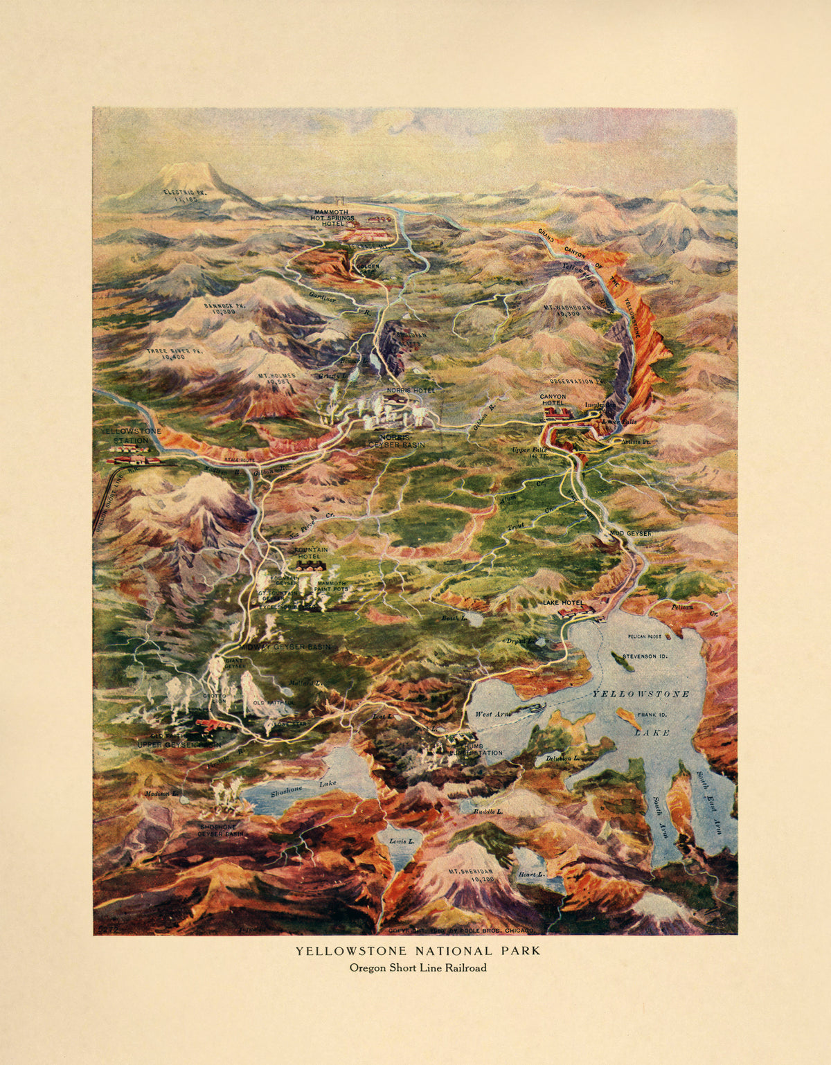 Yellowstone National Park 1910