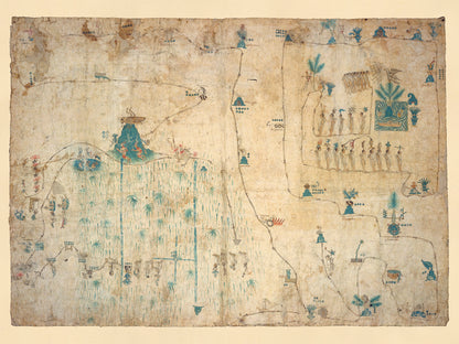 The Sigüenza Map. (El Mapa De Sigüenza) 1500