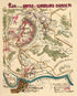 Plan of the Battle of Cumberland Church, Va in 04-07 by Relic Map Company