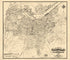 Map of the City of Louisville, Kentucky, New Albany & Jeffersonville, Indiana : From Official and Other Surveys in 1873 by Relic Map Company