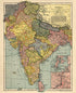 India in 1903 by Relic Map Company