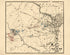 Map of the Seat of War Showing the Battles of July 18th & 21st 1861 by Relic Map Company
