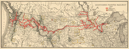 Northern Pacific Railway 1900