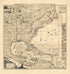 A Map of the British Empire In America With the French and Spanish Settlements Adjacent Thereto (America Septentrionalis) 1733 by Relic Map Company