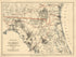 Northern Part of Florida 1864 by Relic Map Company