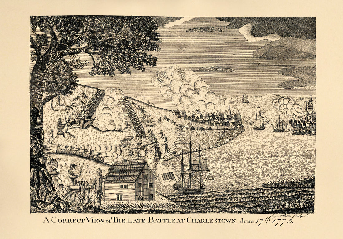 A Correct View of the Late Battle at Charlestown : June 17th, 1775 (Correct View of the Late Battle at Charlestown)