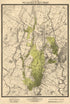 Map of the Battlefield of Gettysburg from Original Surveys by the Engineers of the Commission 1903 by Relic Map Company