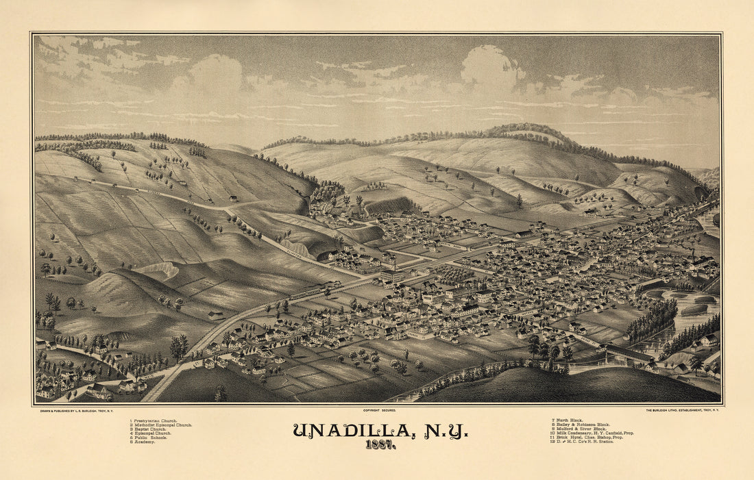 Unadilla, New York 1887