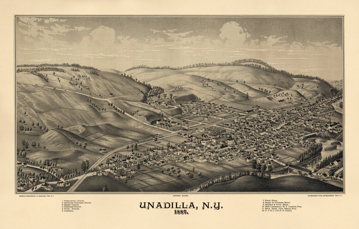 Unadilla, New York 1887