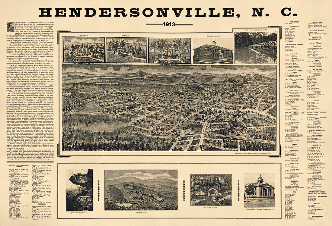 Hendersonville, N.C. 1913