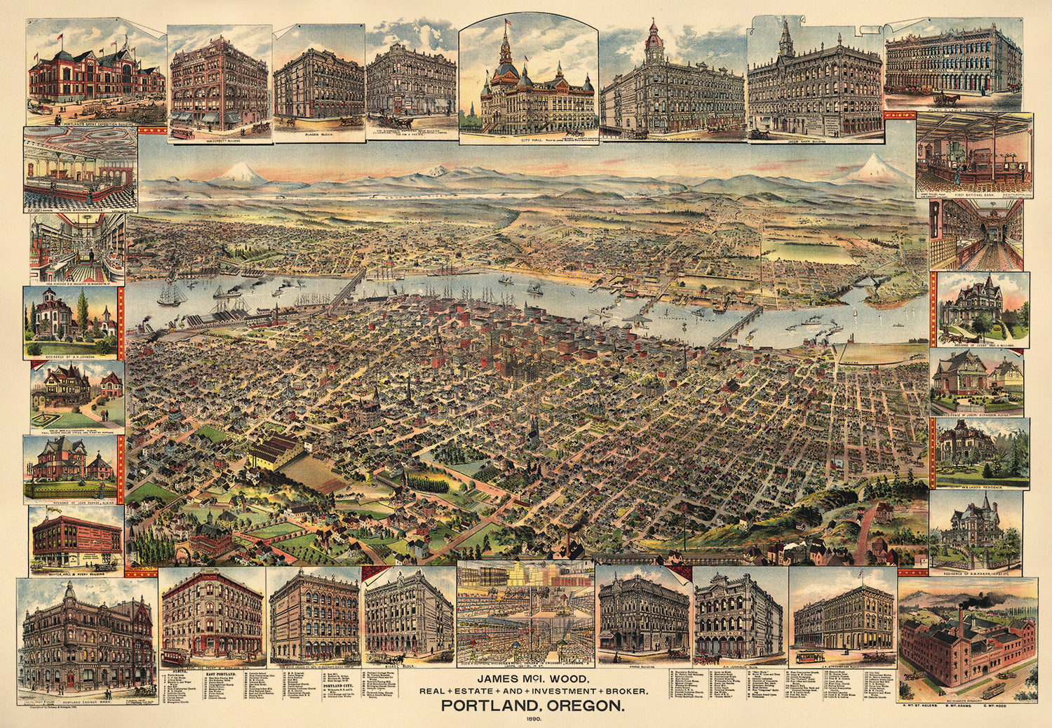 Portland, Oregon 1890