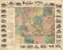 Map of McHenry County, Illinois 1862 by Relic Map Company