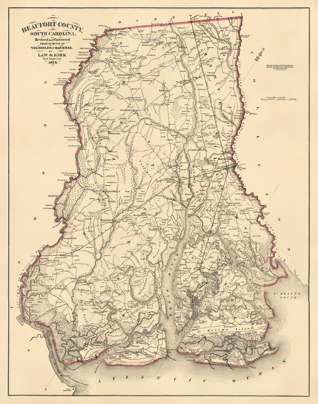 Beaufort County, South Carolina 1873