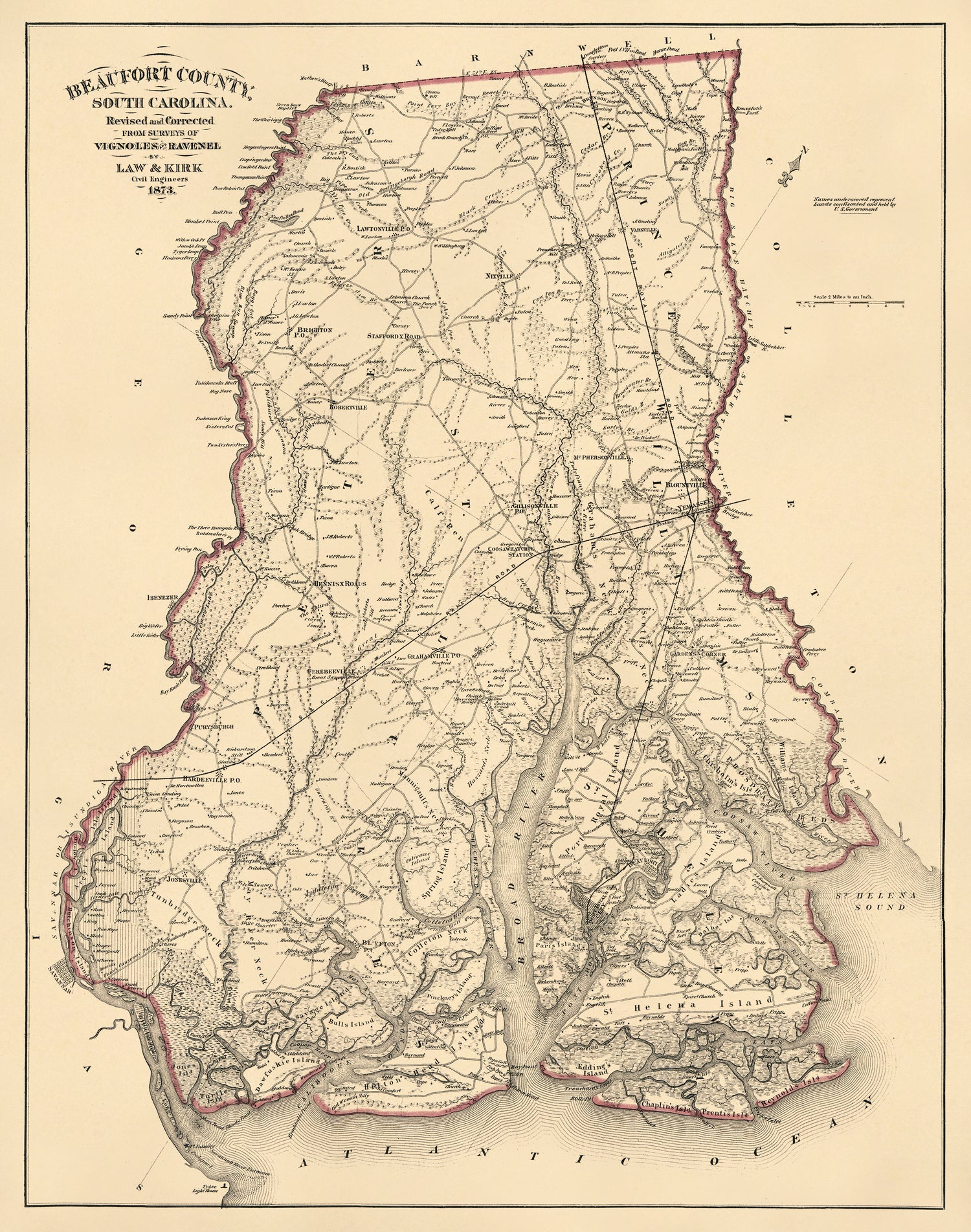 Beaufort County, South Carolina 1873