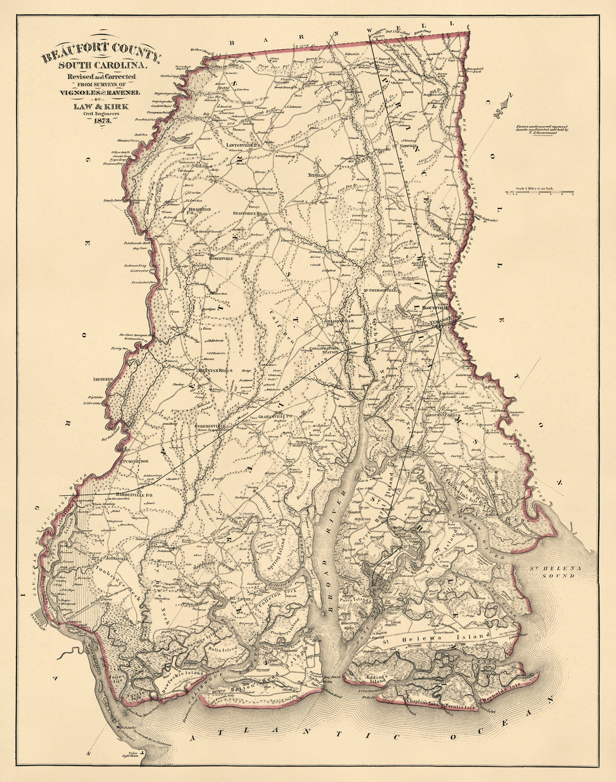 Beaufort County, South Carolina 1873